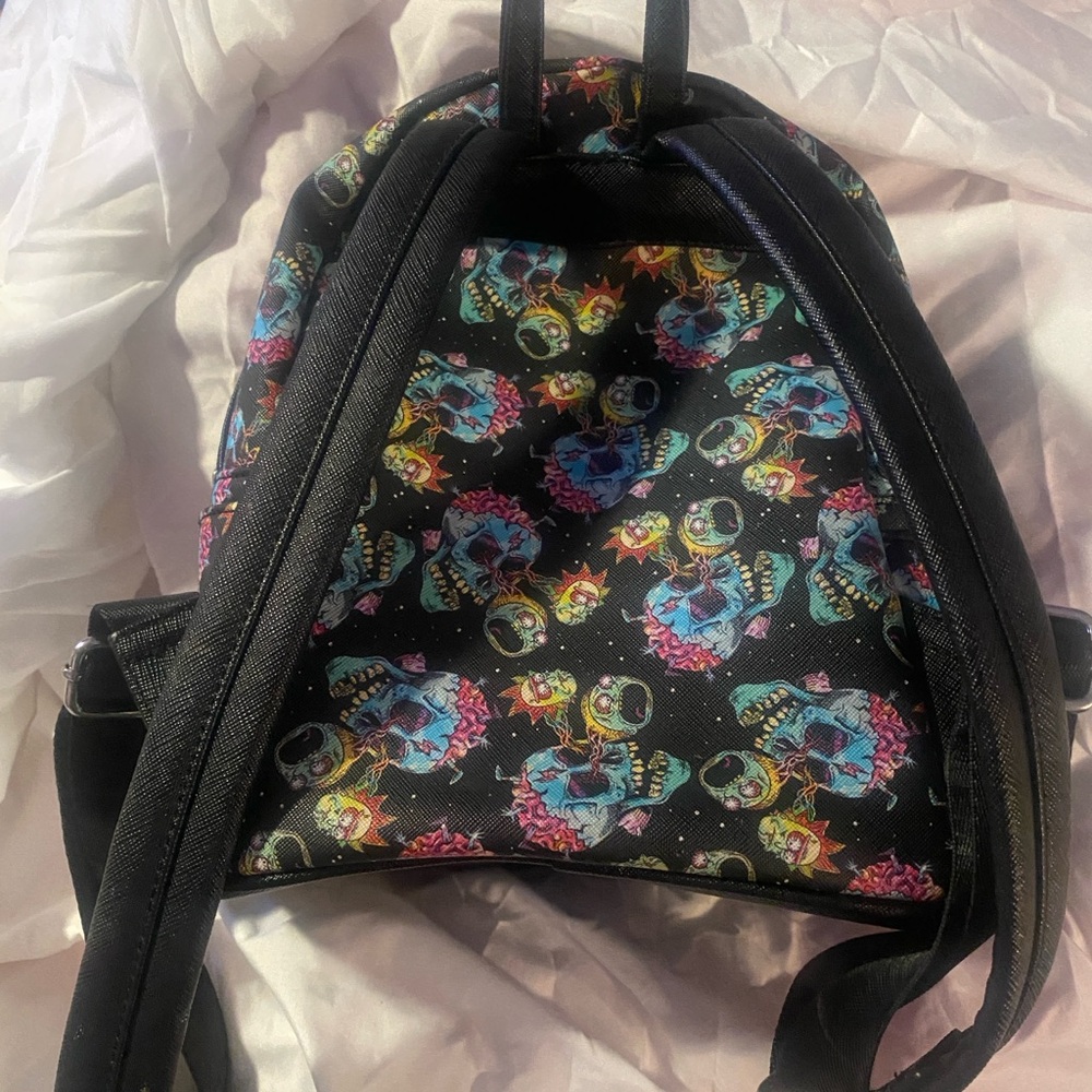 Loungefly Rick And Morty Multicolor Mini Backpack - image 2